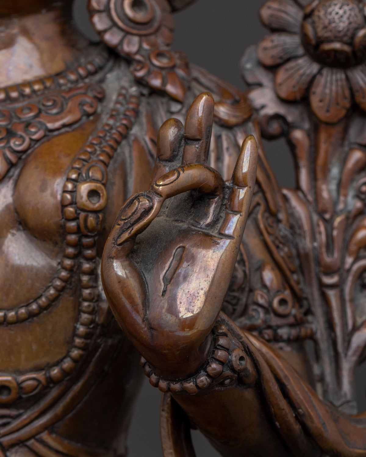 White Tara Spiritual Deity Statue | Embodiment of Compassion, Healing, and Longevity
