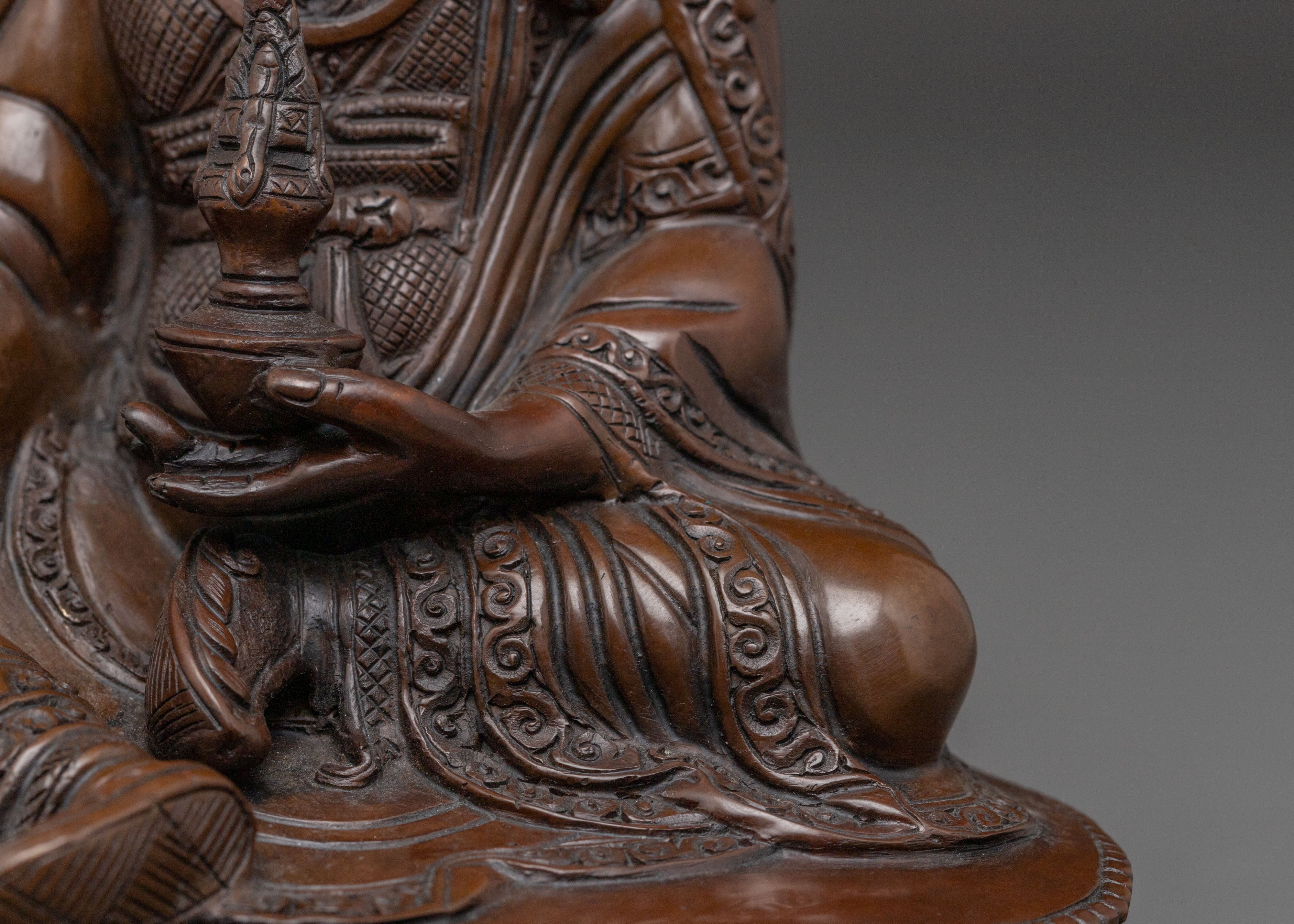 Guru Rinpoche Statue: Awakened Master