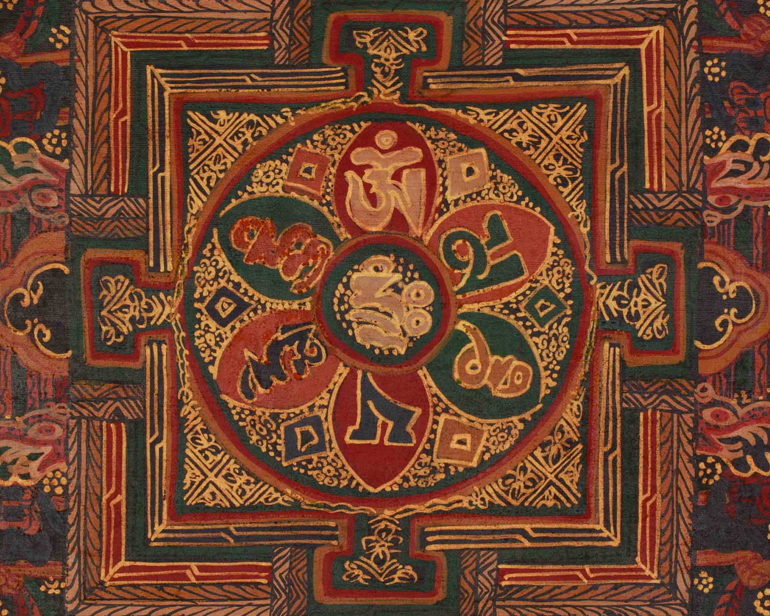 Sacred Traditional Mandala Art | Spiritual Awakening | Traditional Artwork
