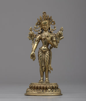 Standing Chenresig Statue 
