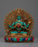 Radiant Chenrezig Statue