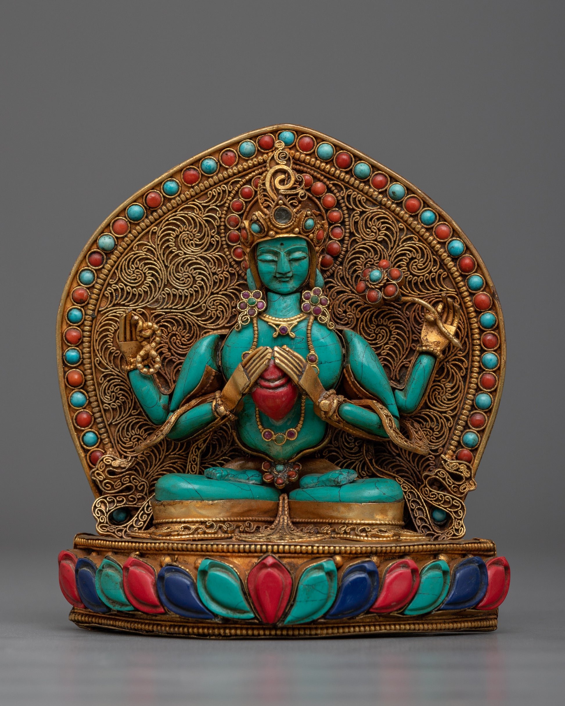 Radiant Chenrezig Statue