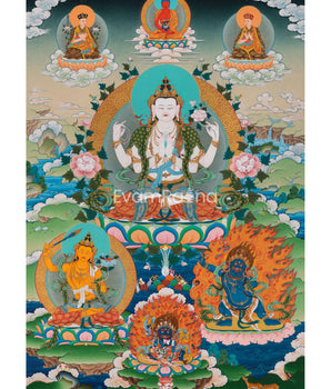 chenresig-manjushri-vajrapani-kagyu-thangka-print