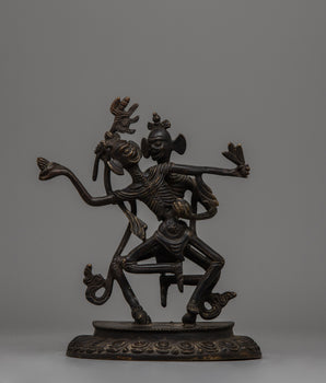 Citipati Tibetan Buddhist Dharmapala Statue