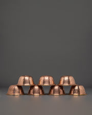 Copper Water Offering Bowl Set | Offering Bowl Set for Ritual Ceremonies