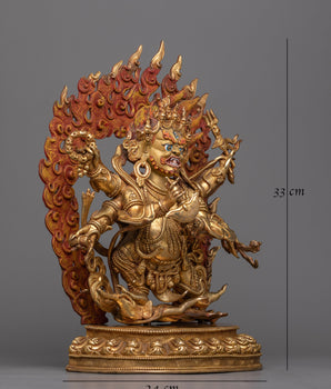 six-armed-deity-mahakala | Invoke Divine Protection