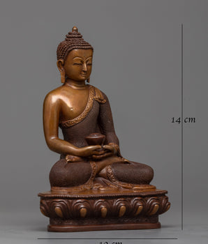 amitabha-buddha-copper sculpture