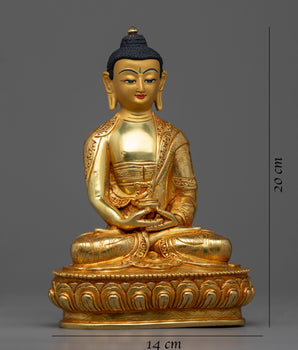 Amitabha Buddha Statue | Handcrafted Buddhist Statue for Meditation