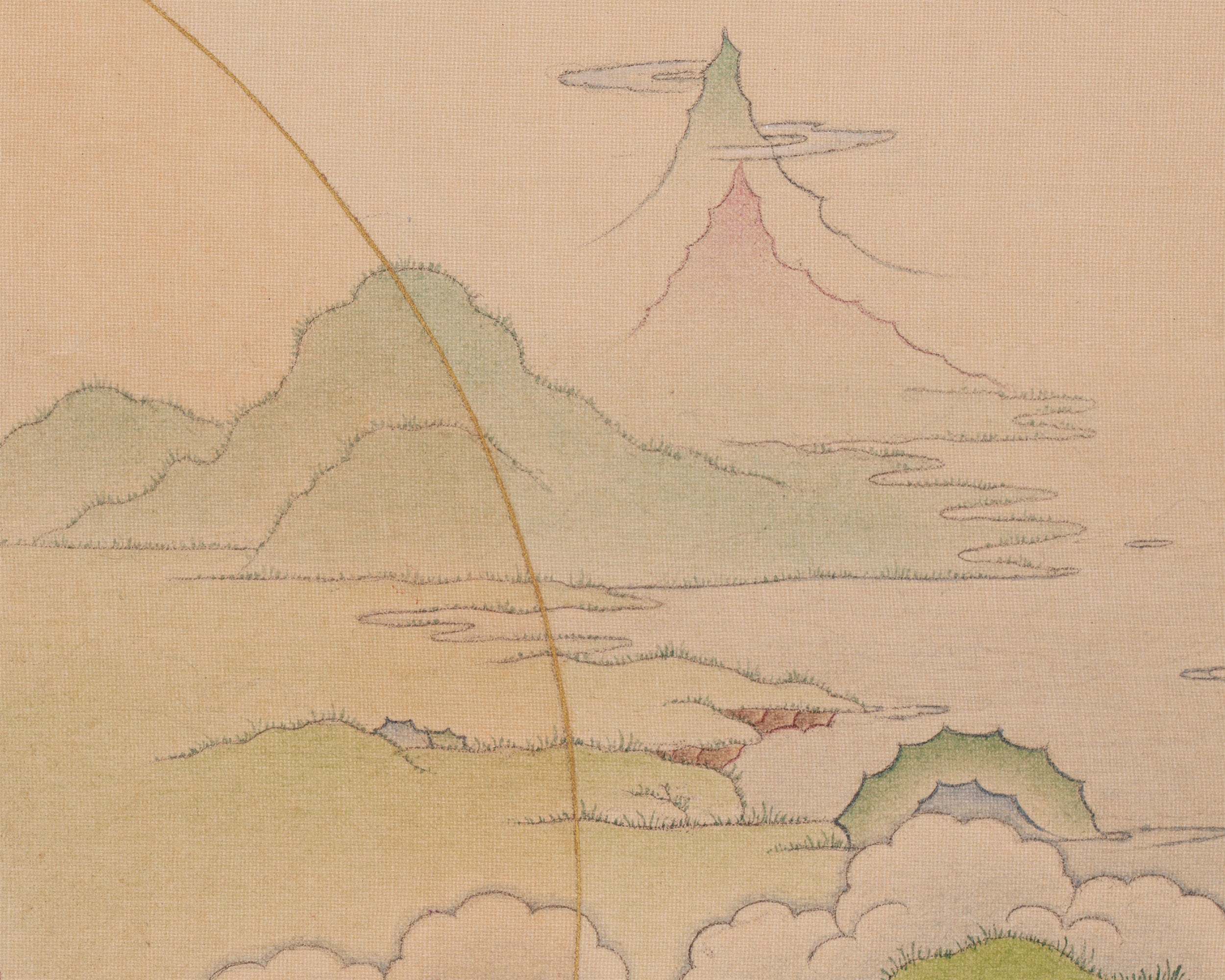 Hand-Painted Bhaisajyaguru Painting | Tibetan Buddha of Healing