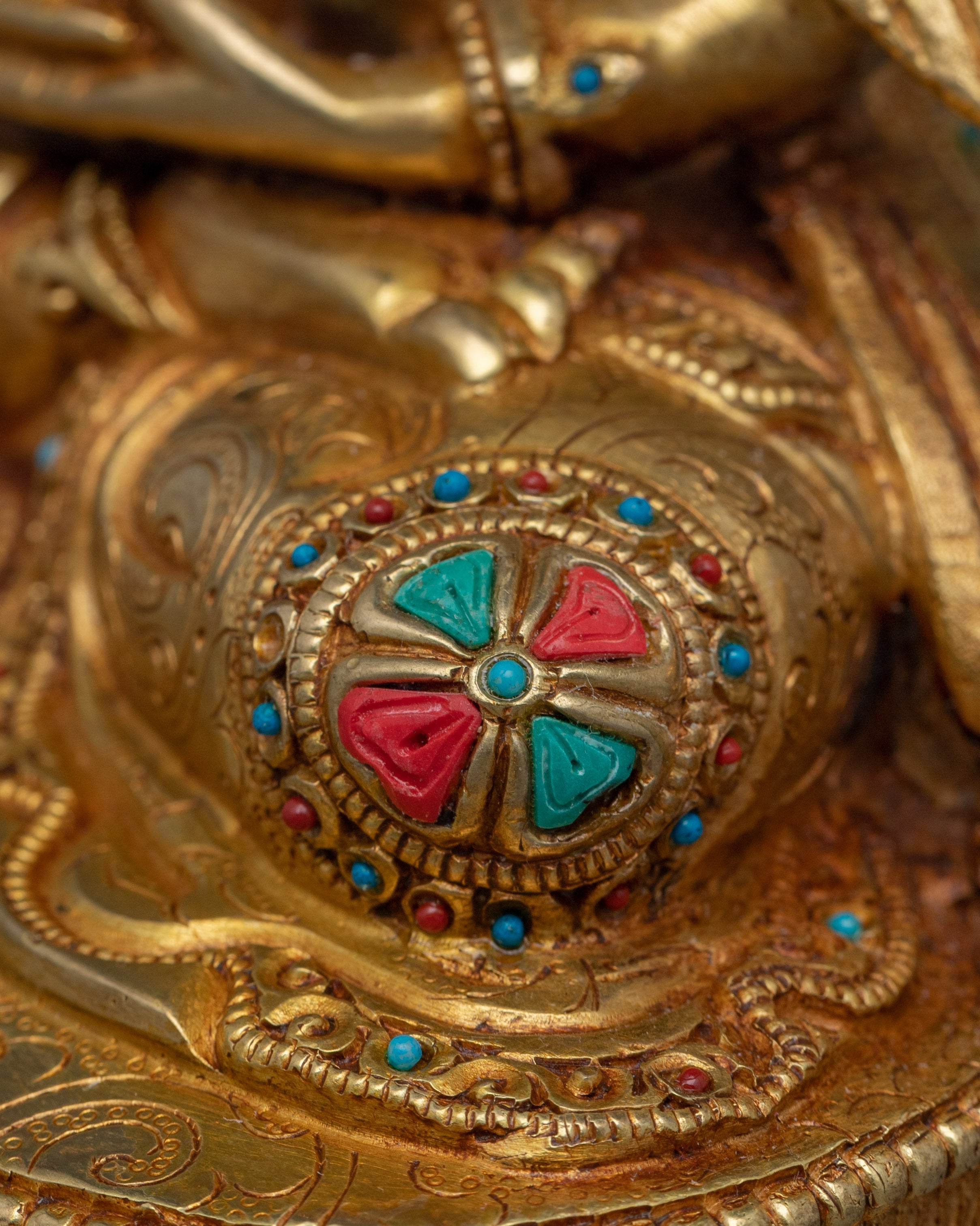 Eternal Life Amitayus | Handcrafted Tibetan Buddha Statue