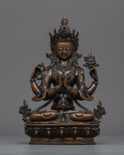 oxidized-chenrezig-figurine