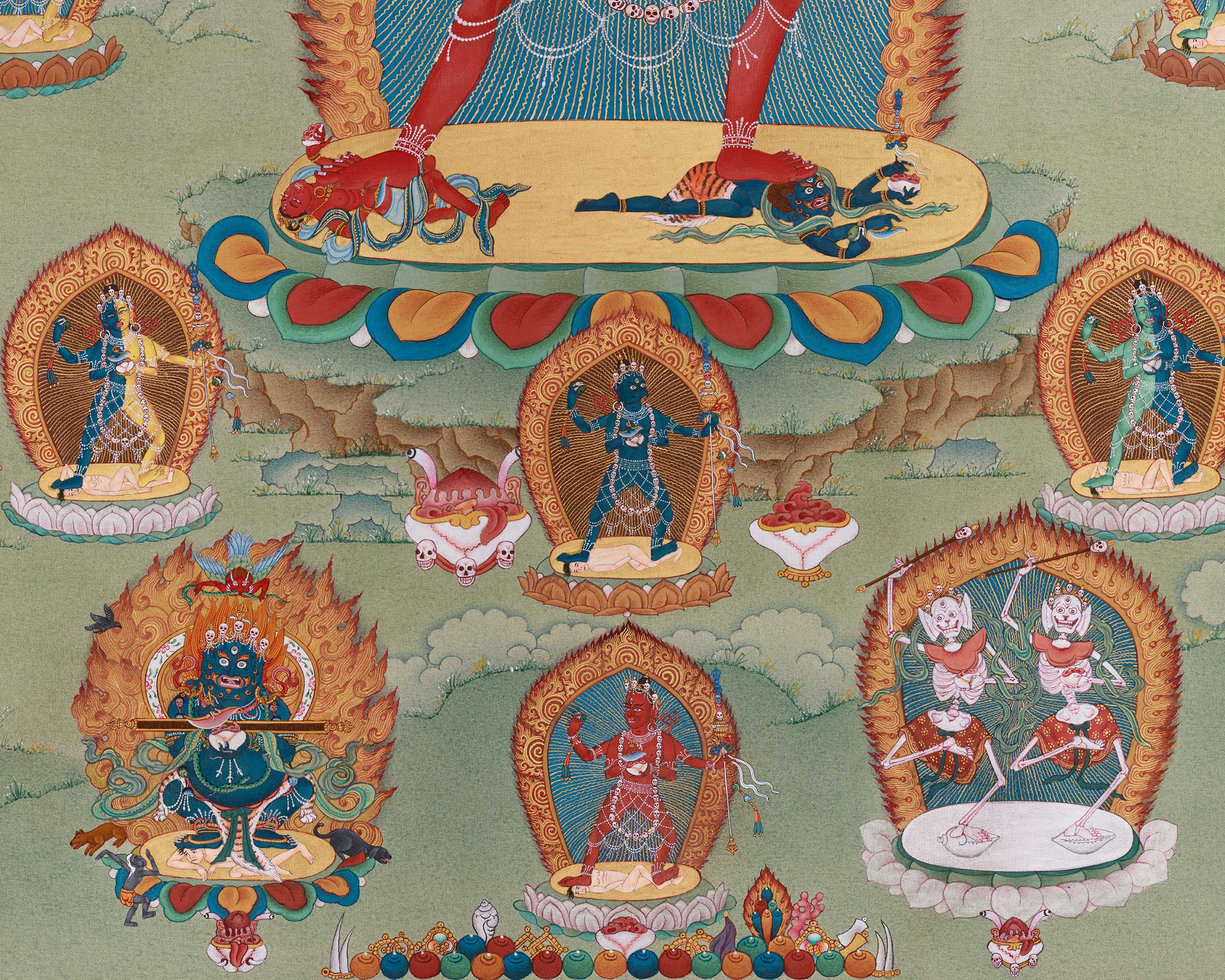 Vajrayogini, Tantric Deity Thangka | Wisdom Goddess of Liberation | LHASA HUES