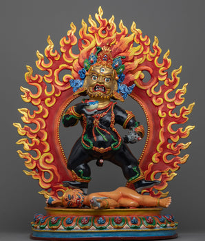 black-zambhala-statue