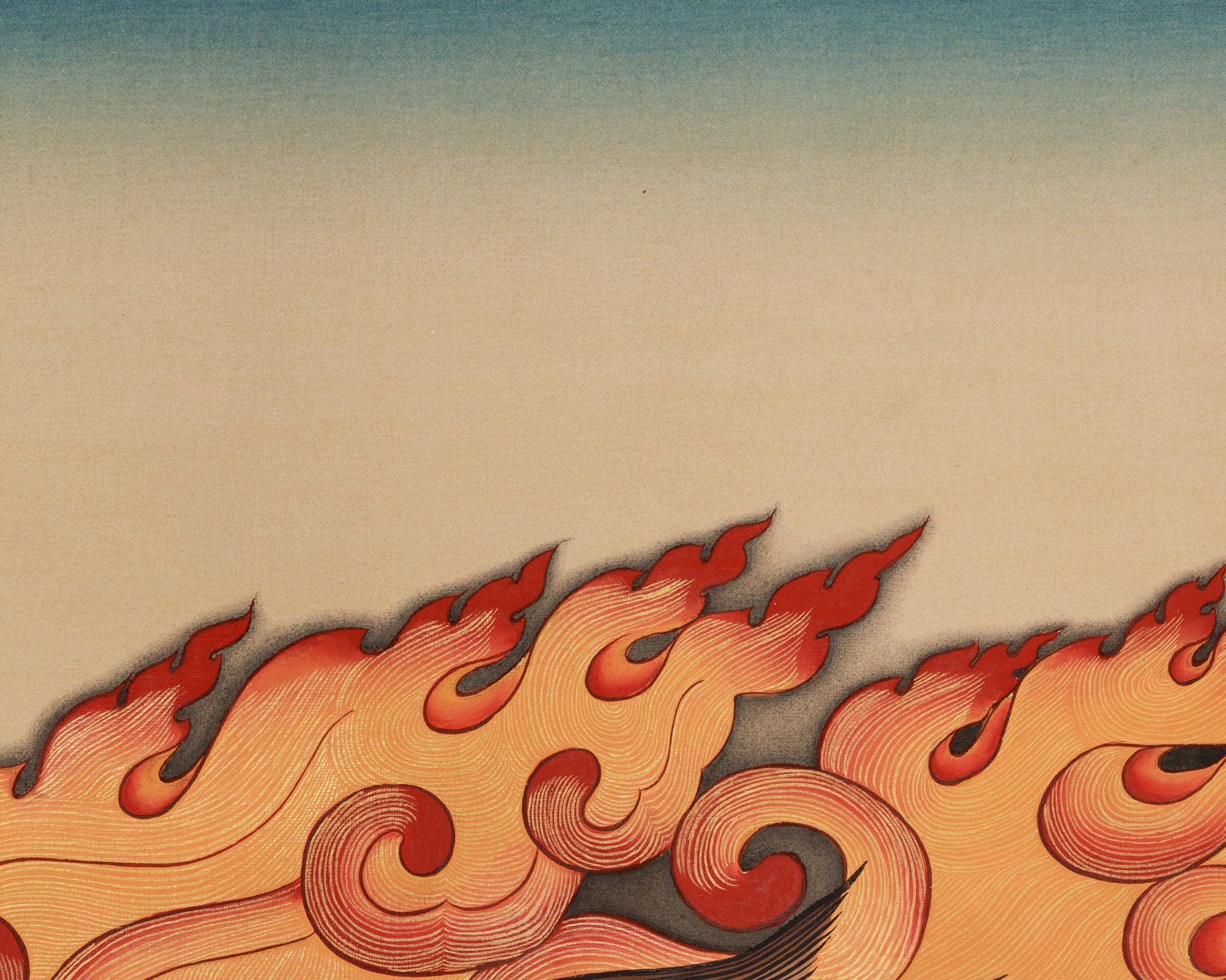 Vajrapani Spiritual Art | Fearless Wisdom | Wrathful Deity