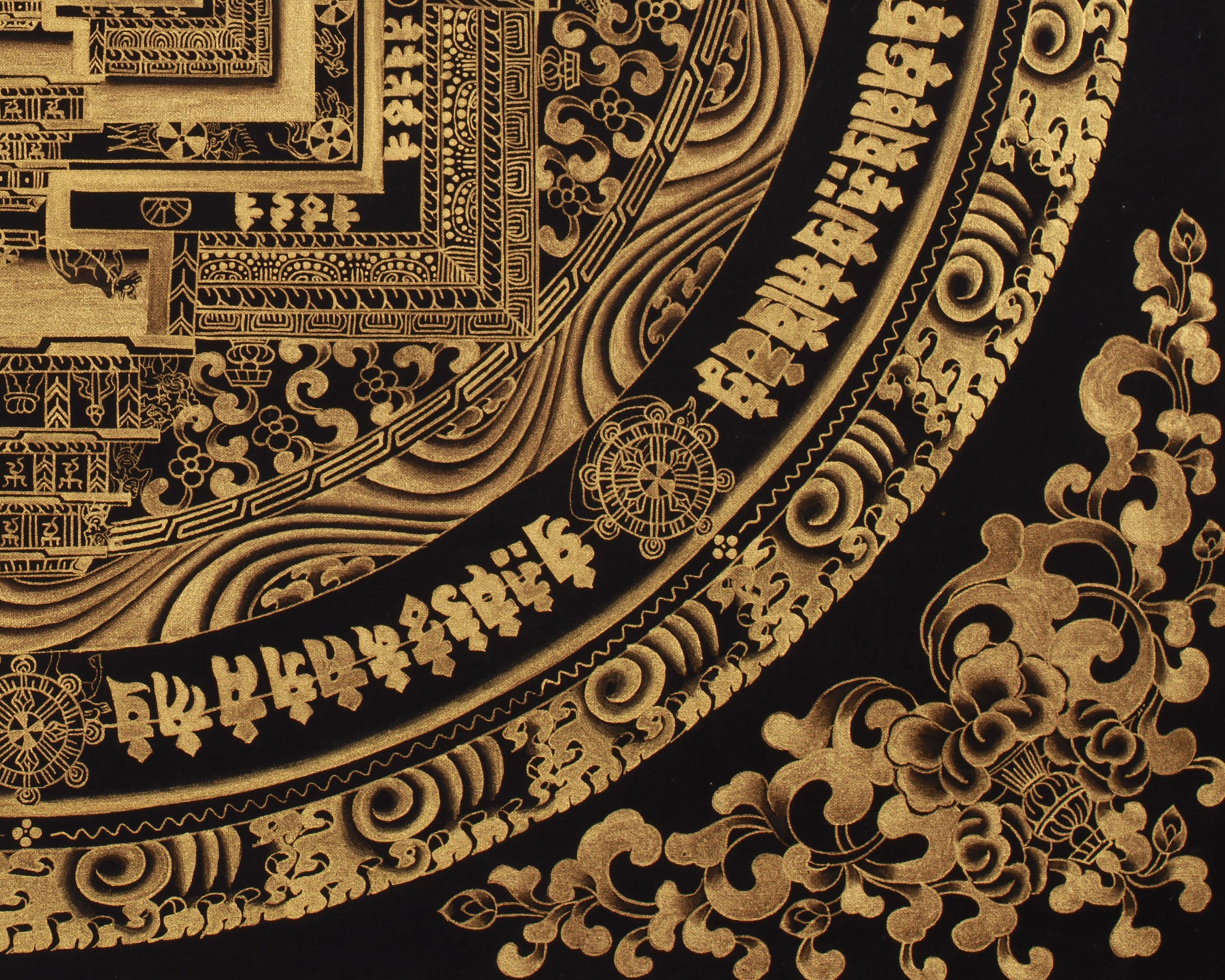 Sacred Kalachakra Mandala | The Wheel of Time | Meditation & Spiritual Altar