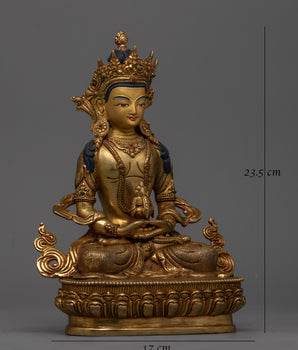 Amitayus Antique Statue | Handcrafted Emblem of Longevity