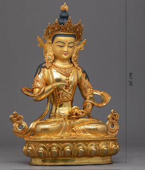 Vajrasattva Heruka | Traditional Himalayan Statue