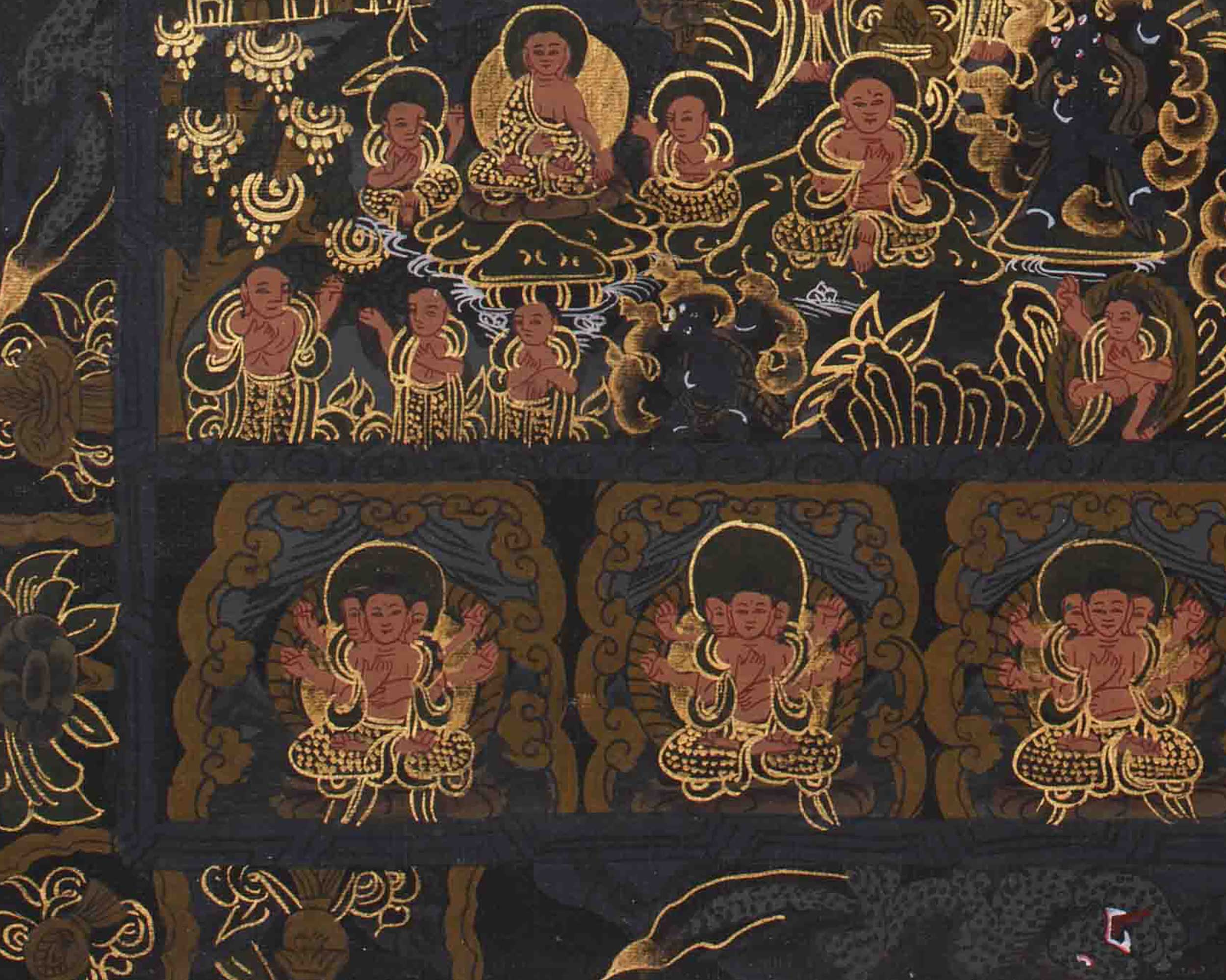 Spiritual Buddha Mandala Art | Symbolizing Wisdom, Peace, and Protection