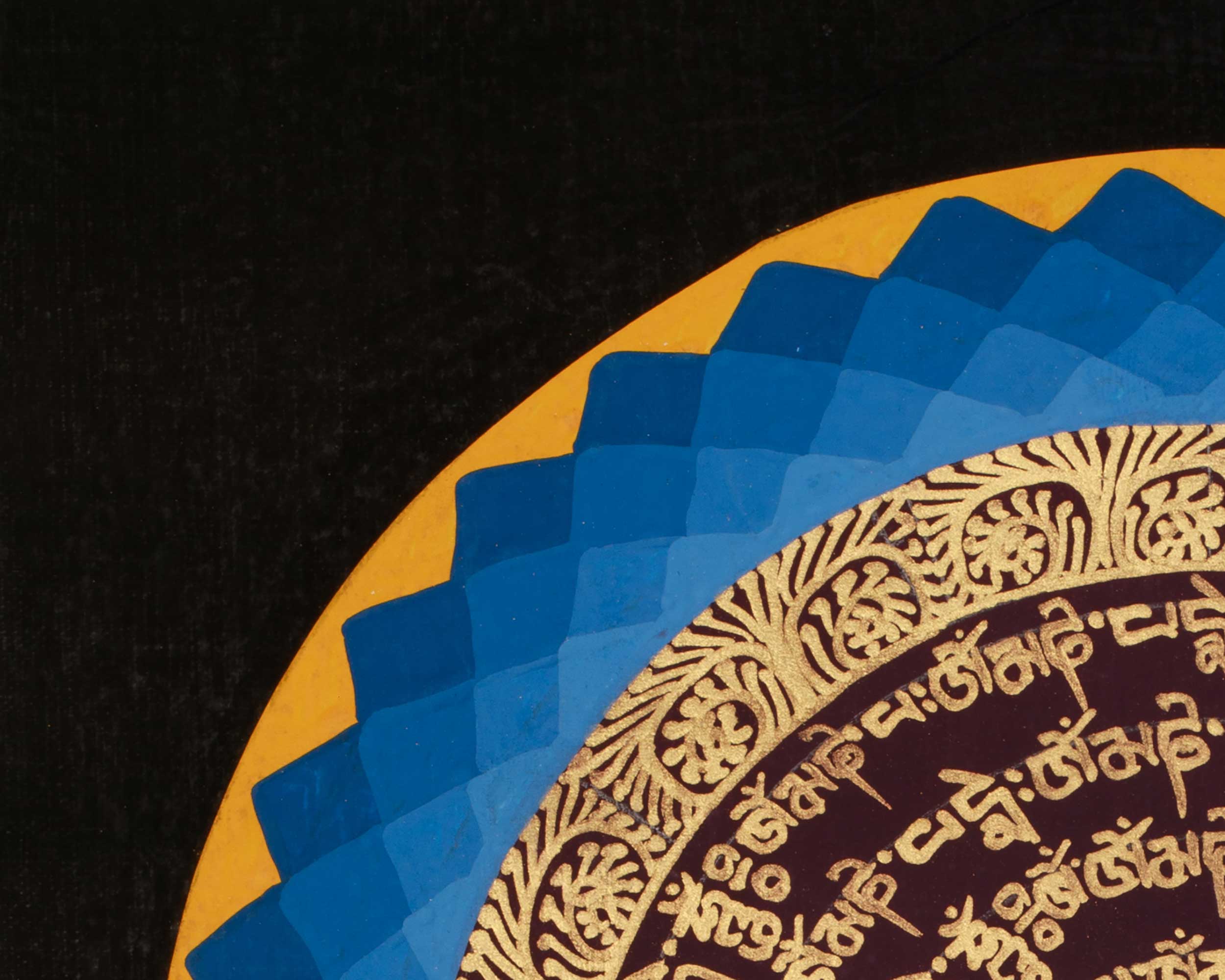 Himalayan Art of Mantra Mandala | Reflecting Concentration, Blessings, and Devotional Practice