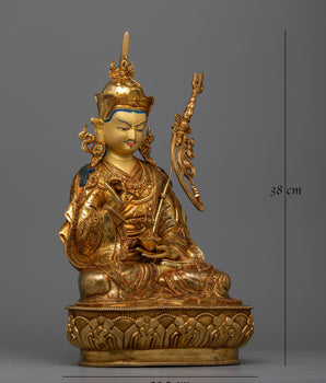 Tantric Deva Guru Rinpoche Statue | Enlightened Master of Tantric Wisdom
