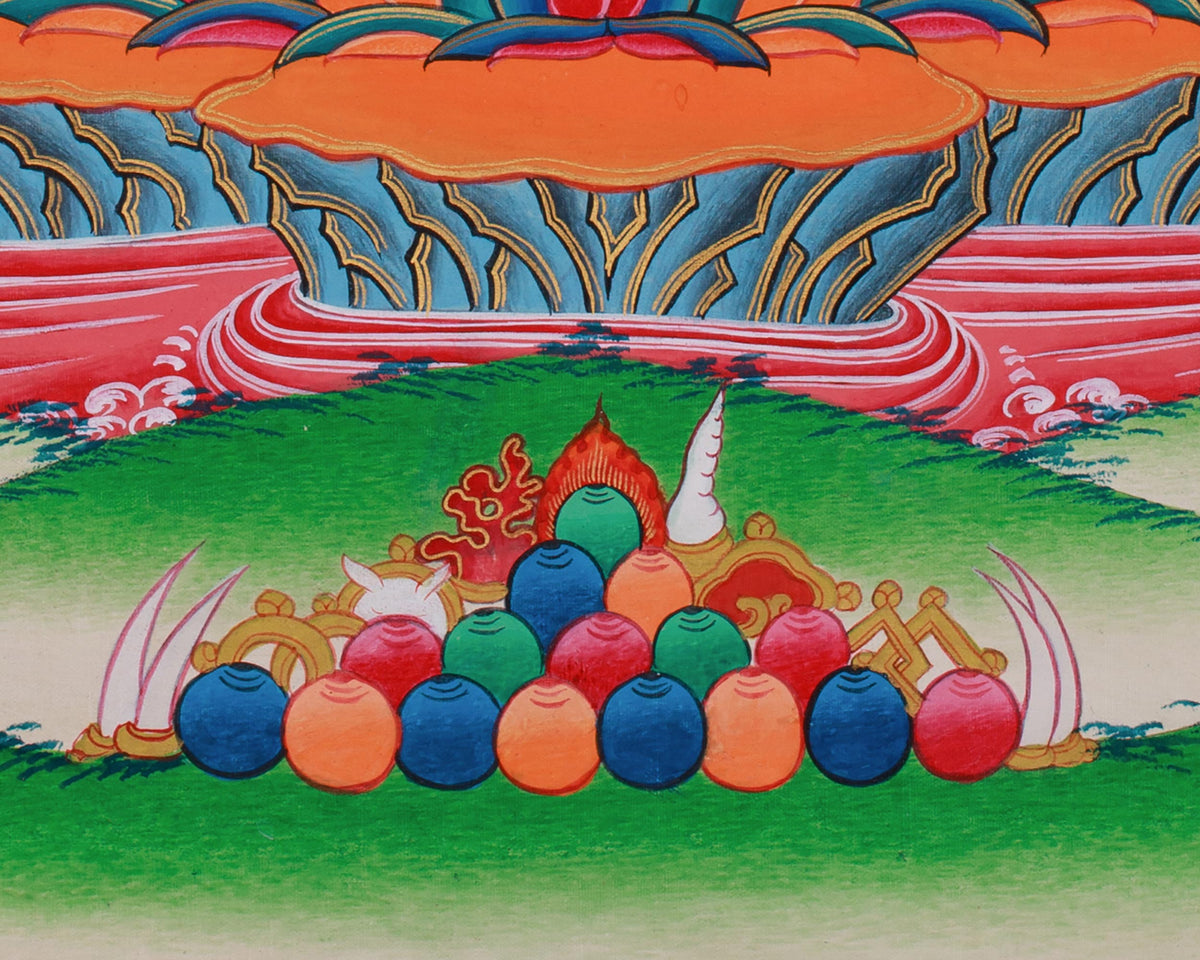 The Divine Union in Chakrasamvara Art | Tantric Deity of Wisdom & Compassion