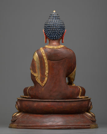 Buddha Shakyamuni Copper Statue