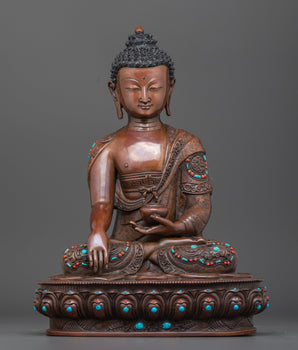 oxidized-shakyamuni-buddha-sculpture