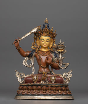 youthful-bodhisattva-manjushri-statue