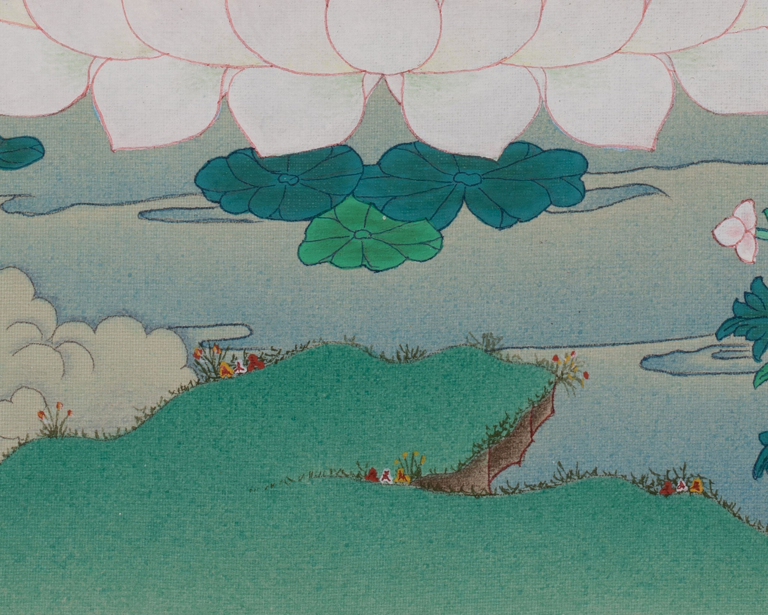 Chenrezig Sacred Buddhist Art | Compassion Buddha | Peaceful Bodhisattva Deity