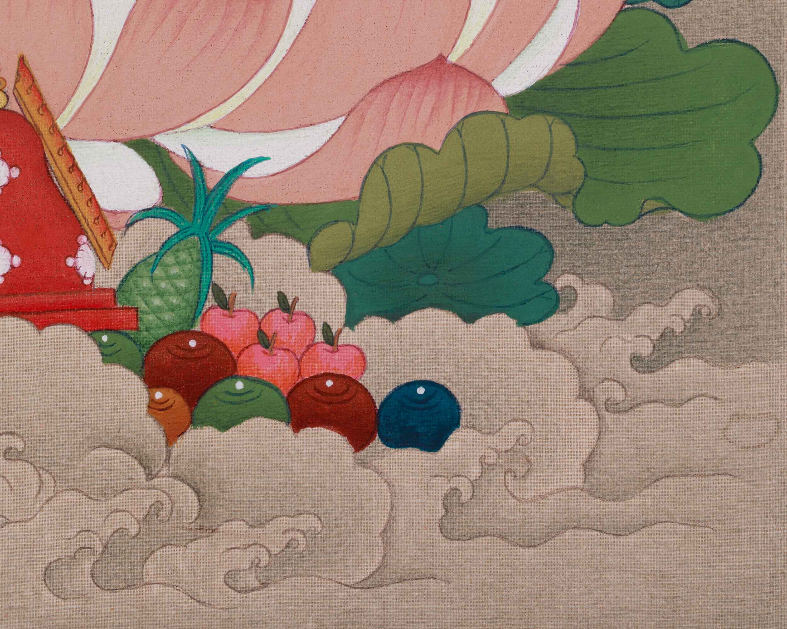 Guru Rinpoche Buddhist Artwork | Padmasambhava Thangka