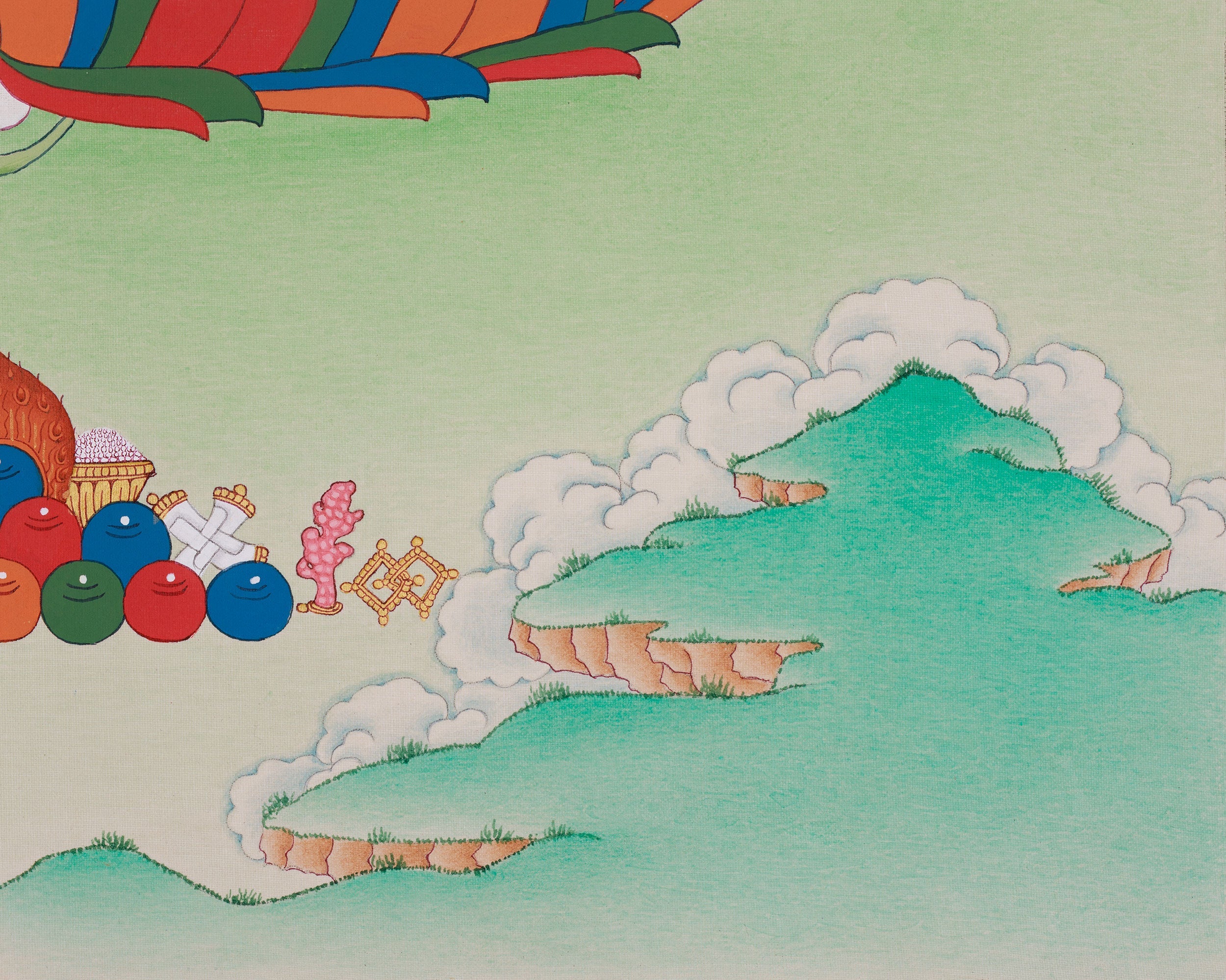 Sacred Green Tara Thangka | Shyama Tara | Mother of All Buddha