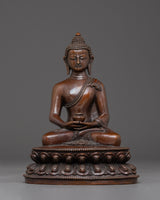 Amitabha Buddha Figurine : Himalayan Handmade Artwork