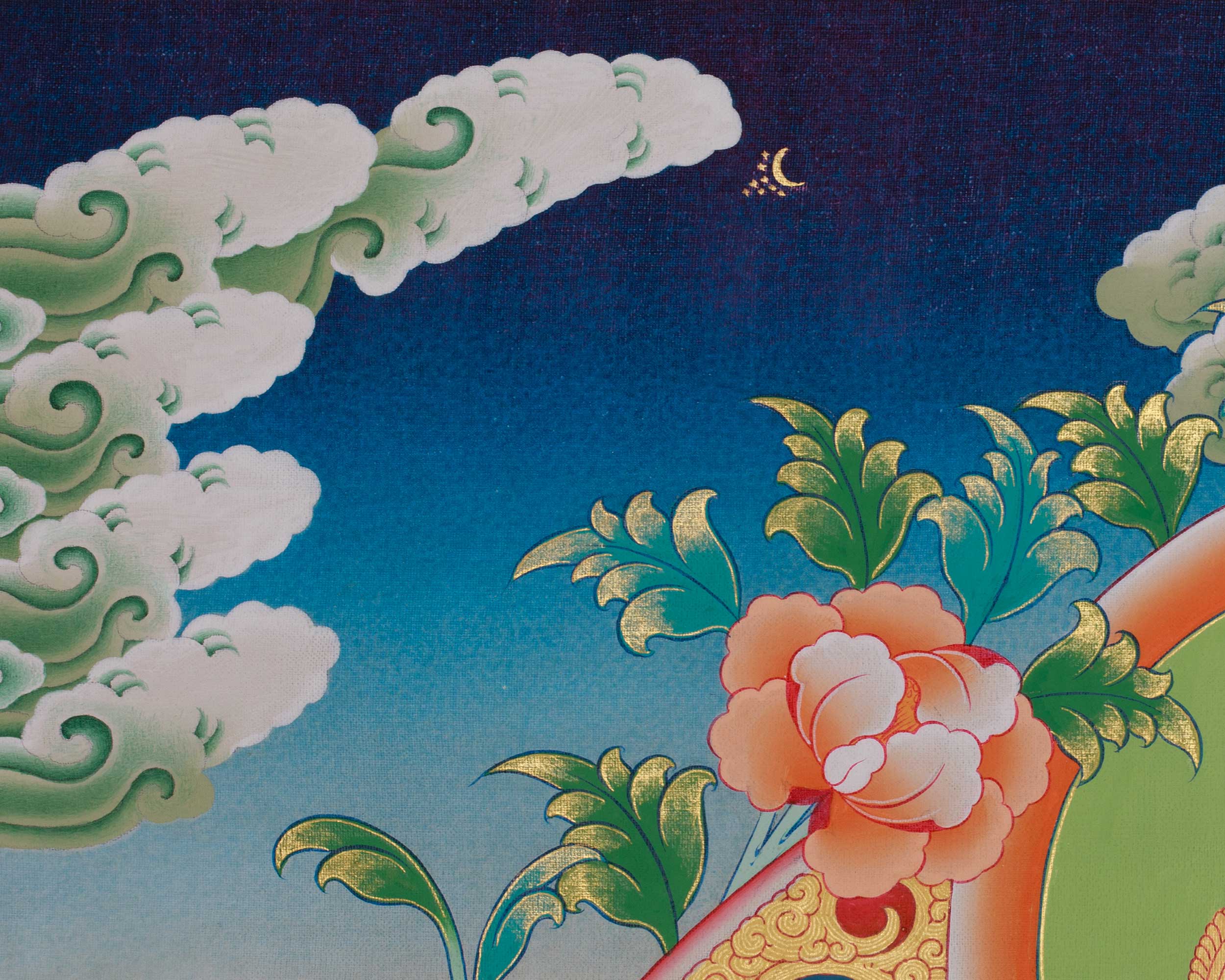 Goddess White Tara Art | Healing and Longevity Deity | Sita Tara