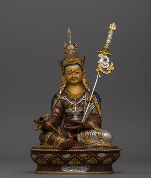 guru-rinpoche-24cm-silver-plated