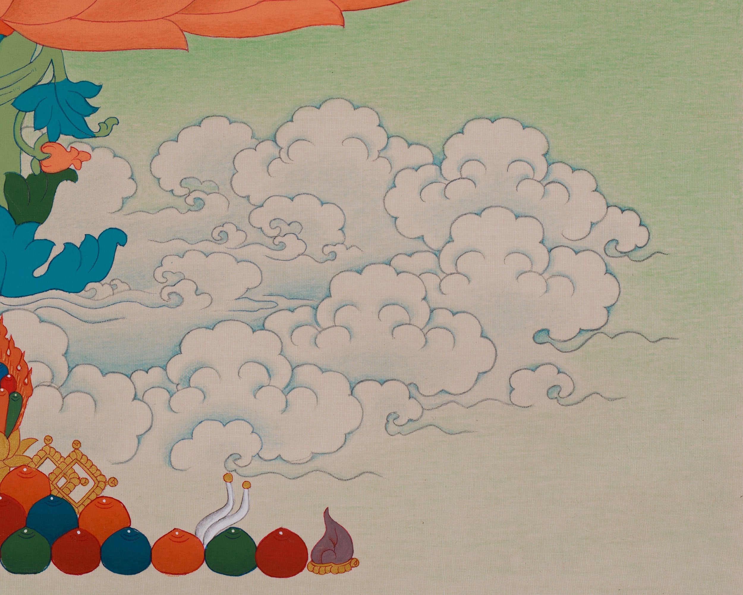 Green Tara Devotional Art | Swift Compassion and Blessings