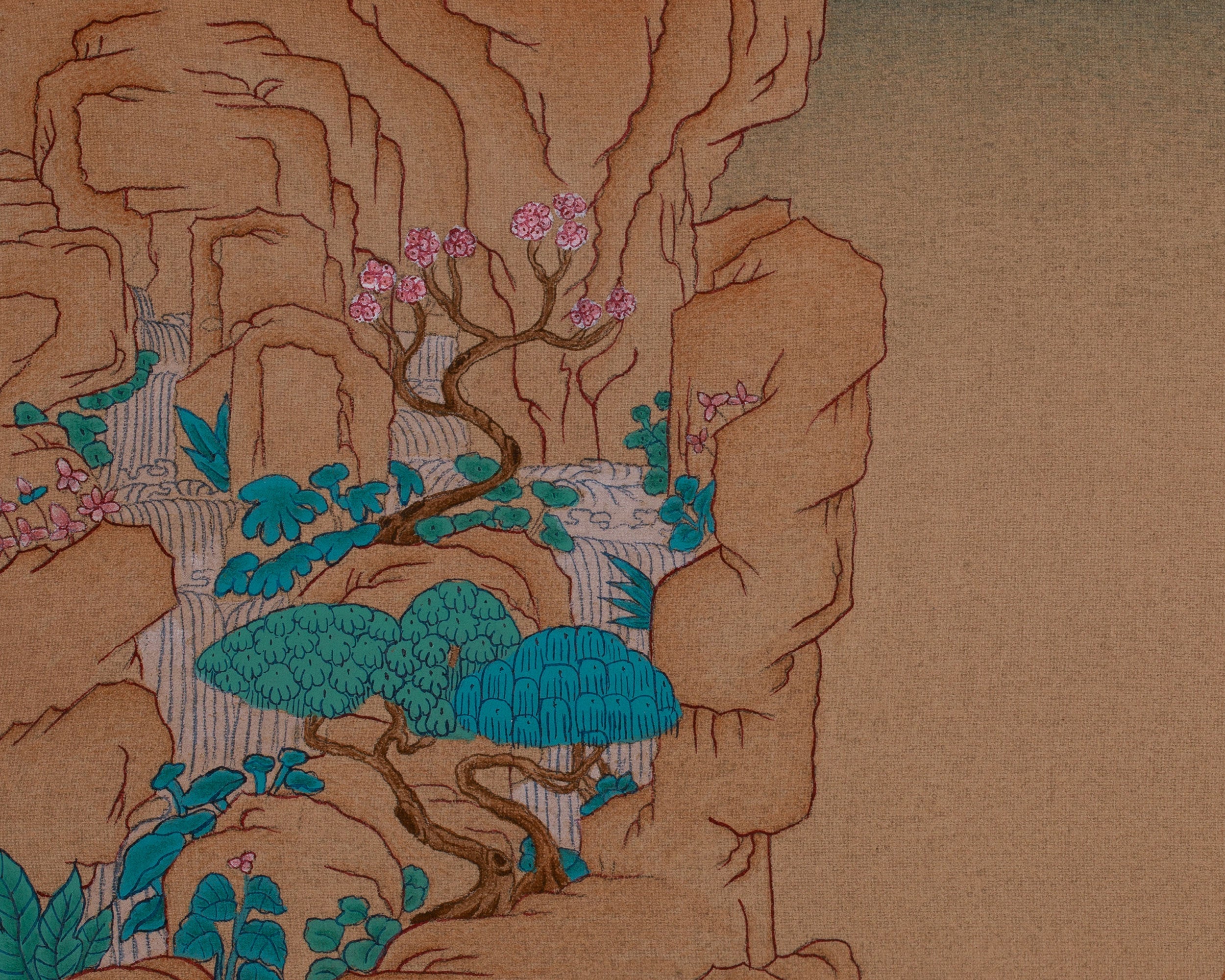 Traditional Saraswati Thangka | Goddess of Wisdom, Music, and Knowledge