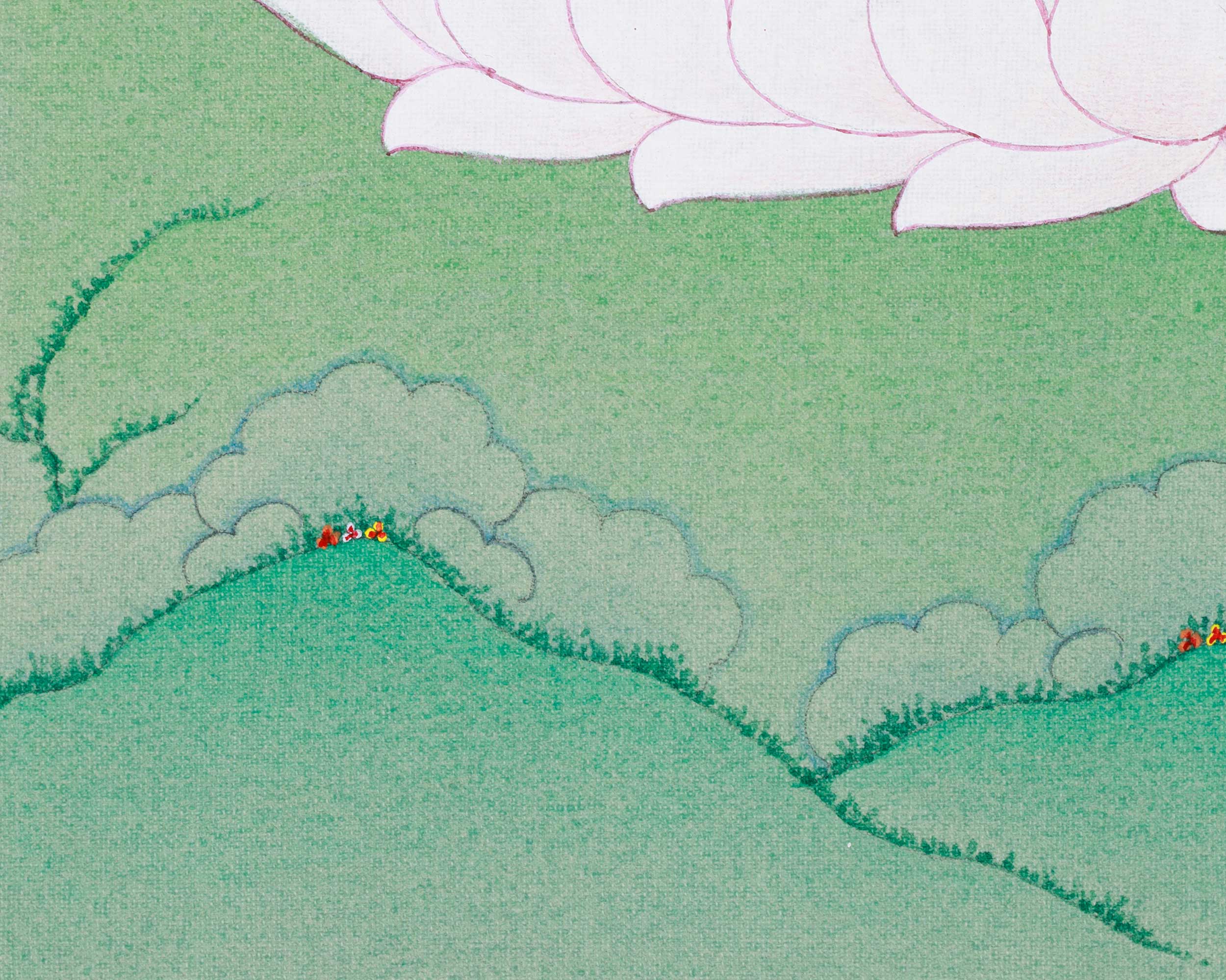 Dorje Sempa, Vajrasattva Thangka | Symbols of Transformation and Spiritual Cleansing
