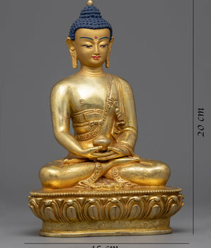 Amitabha Buddha Sculpture | Traditional Fine art of Nepal