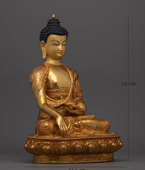 Enlightened Teacher Shakyamuni Buddha Statue