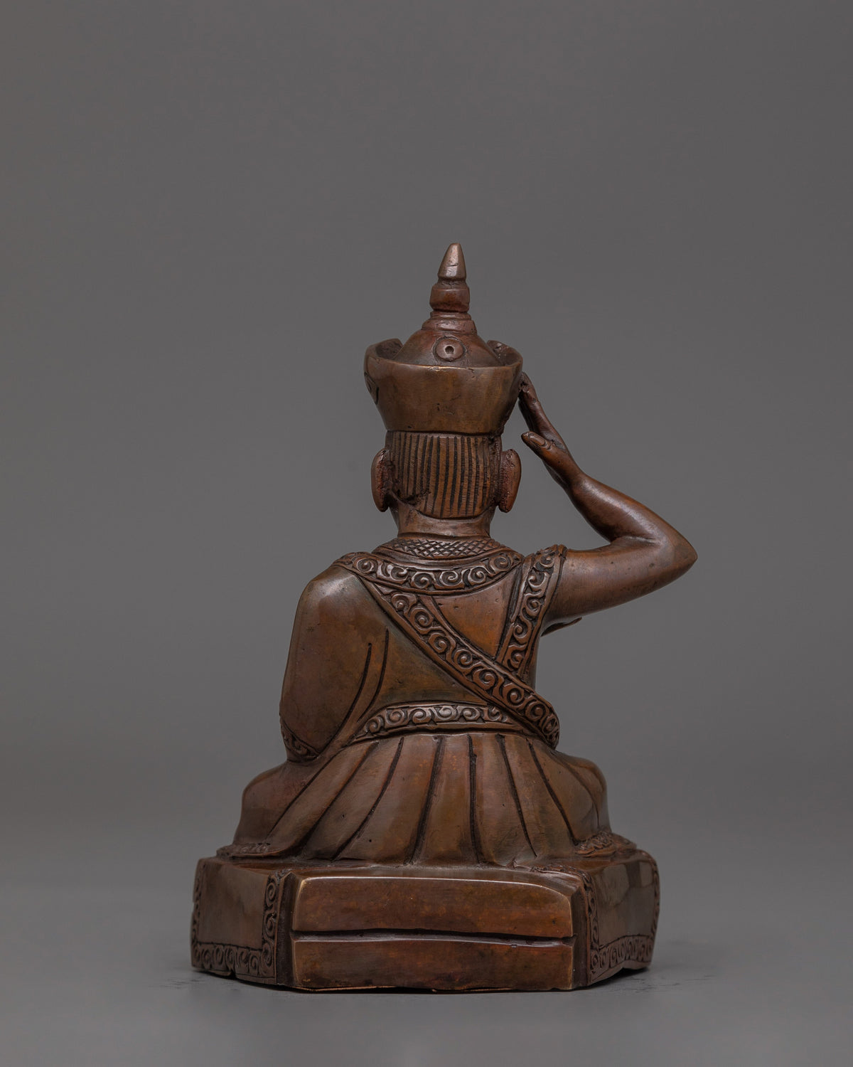 Handmade Master Karmapa Statue | Buddhist Master Sculpture