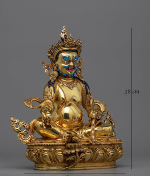 God of Fortune Dzambhala Statue | Mastery of Prosperity and Abundance