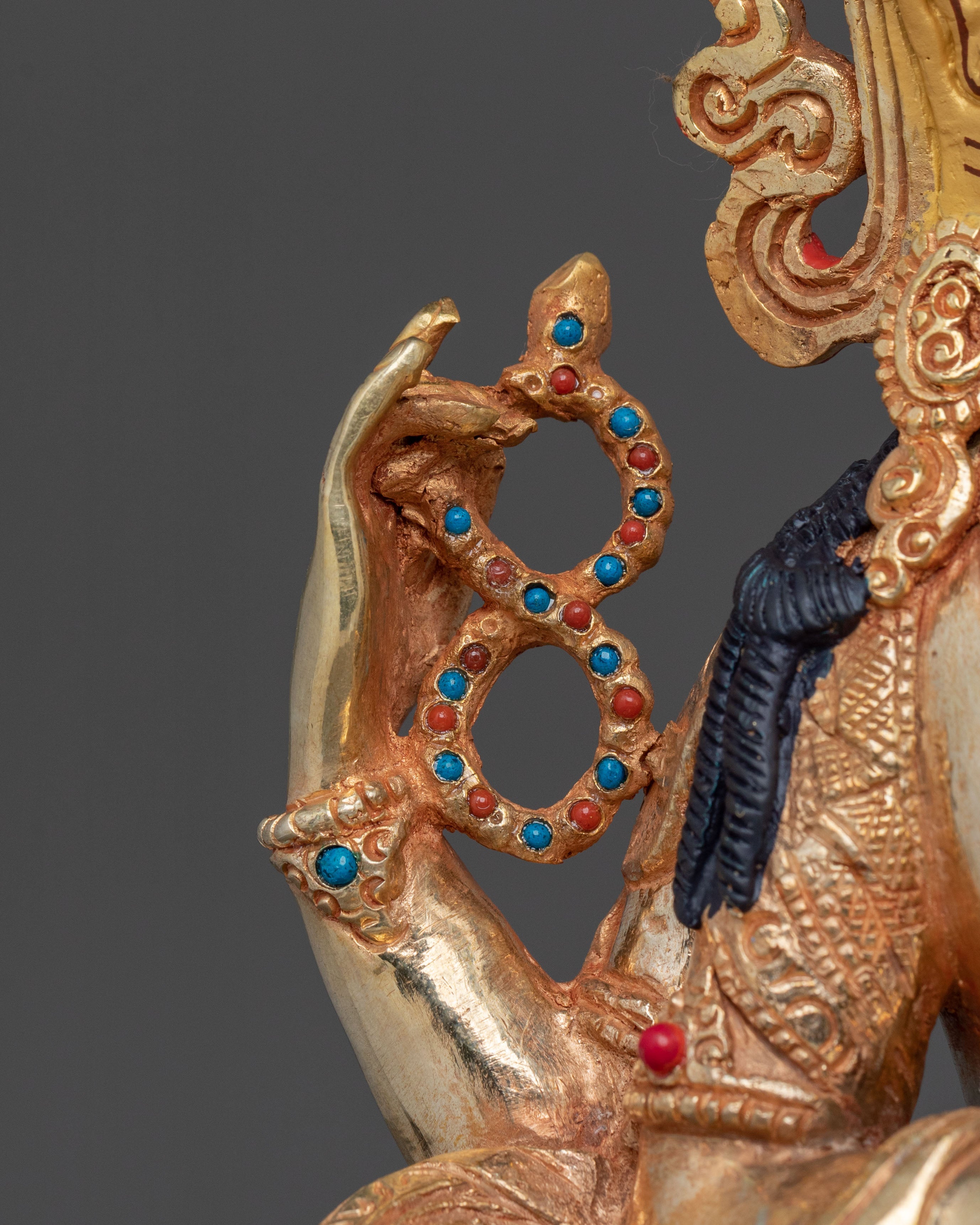 Bodhisattva Of Compassion Chenrezig Sculpture | Buddhist Compassion Deity Sculpture