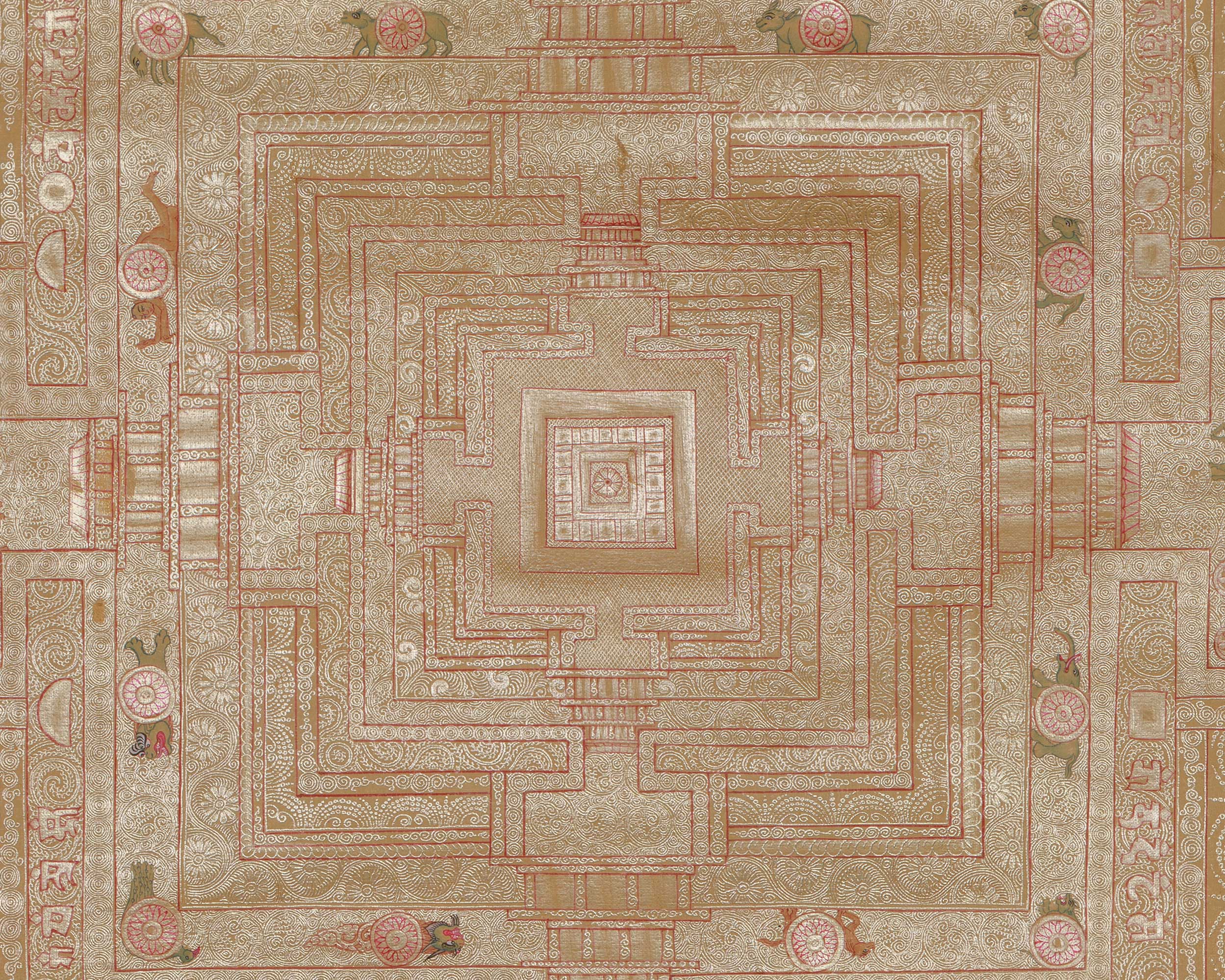 Kalachakra Mandala Himalayan Artwork | Representation of Spiritual Awakening
