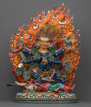 six-armed-mahakala-statue-for-shrine