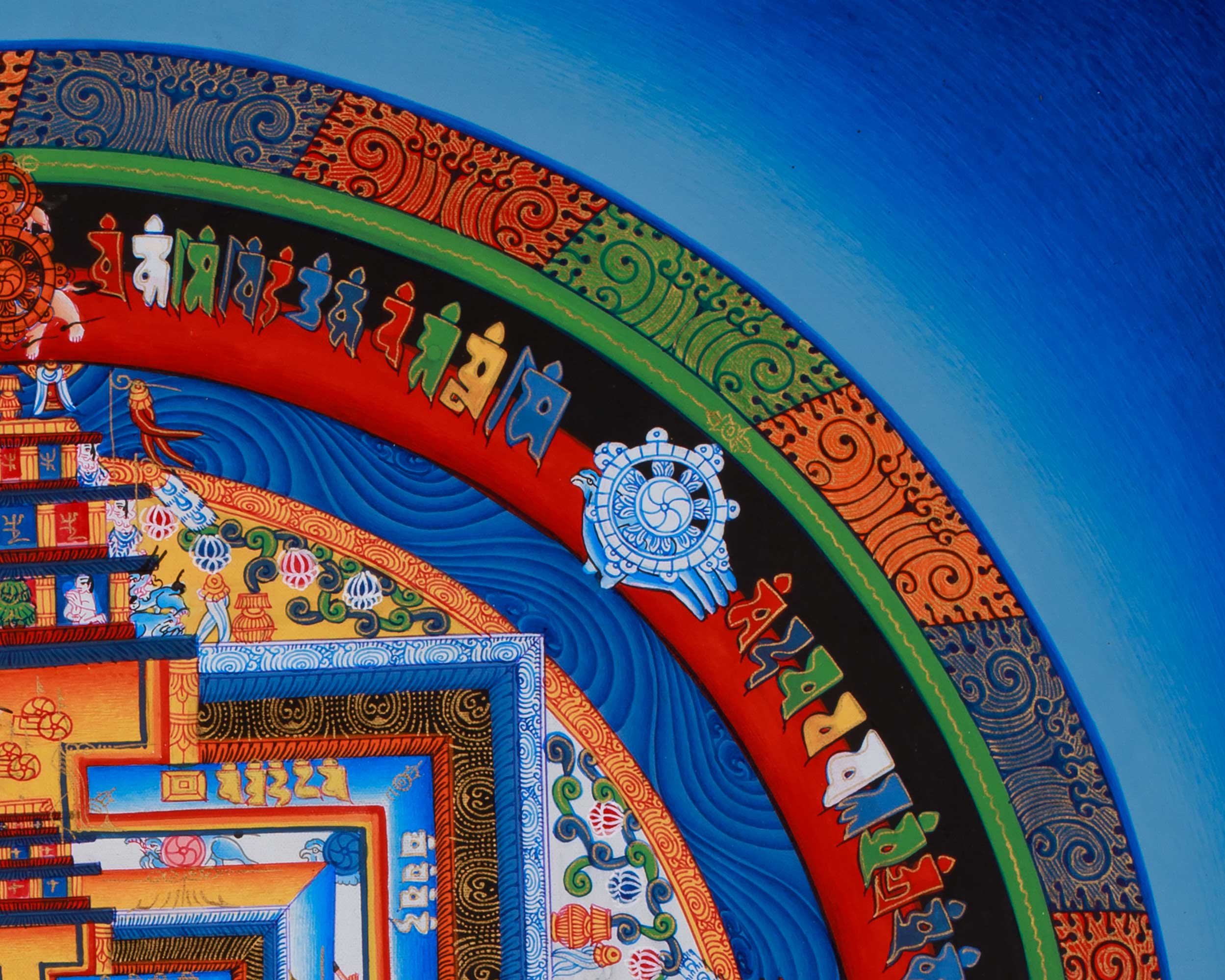Kalachakra Mandala Sacred Art | Tibetan Art of Time, Balance, and Enlightenment