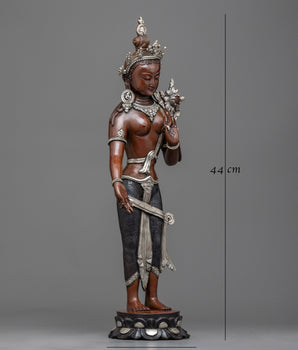 Seraphic Standing Green Tara Statue | Experience Divine Grace