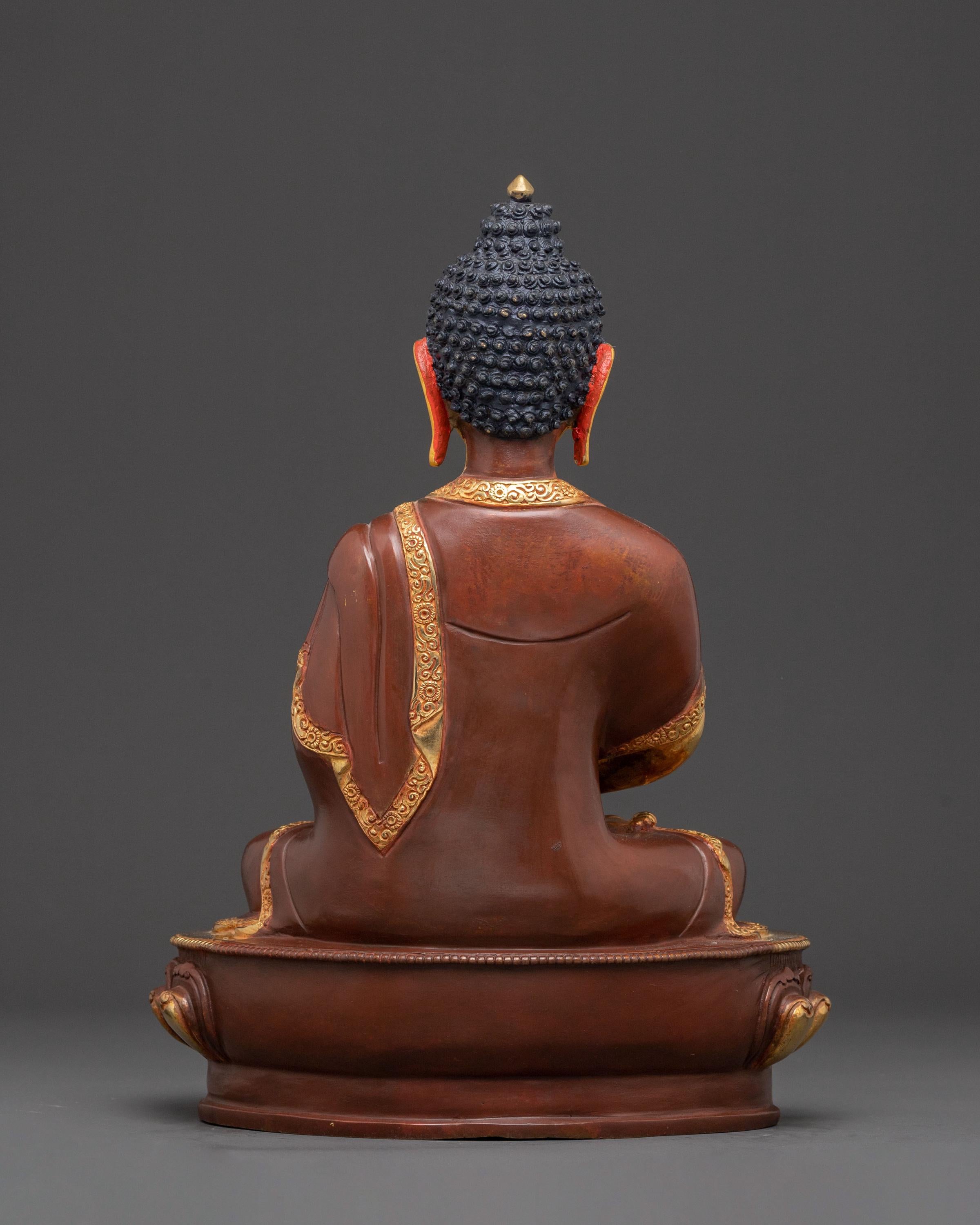 Spiritual Tibetan Amitabha Buddha Statue | Buddha of Infinite Light