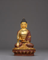 Radiant Shakyamuni Buddha Handmade Art