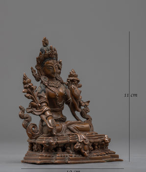 Healing Goddess Statue | White Tara Radiating Divine Healing and Compassion
