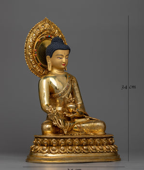 bhaisajya-guru-buddha sculpture